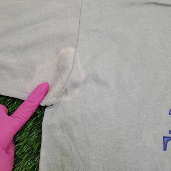 Vintage 80s Tedges Shirt Large 21x25 Mandala-Style Crop USA - Picture 5 of 14